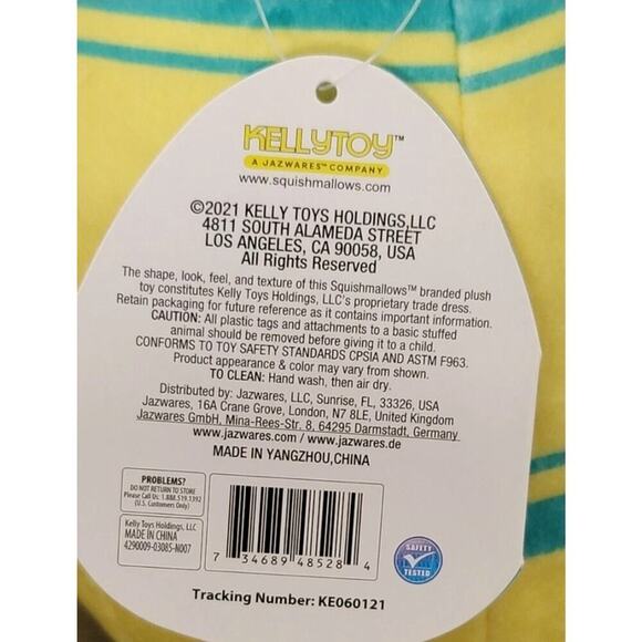 Squishmallow Cade The Crayon Box Back to School 8" Plush Kellytoy NWT New - Picture 4 of 5